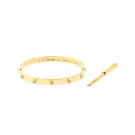 Cartier Rose Gold Love Bracelet Size 19