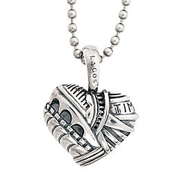 Lagos Sterling Silver Heart of New York Pendant Necklace