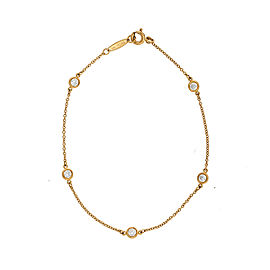 Tiffany & Co. 18K Yellow Gold 0.40ctw Diamond Bracelet
