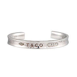 Tiffany & Co. Sterling Silver 1837 Cuff Bracelet