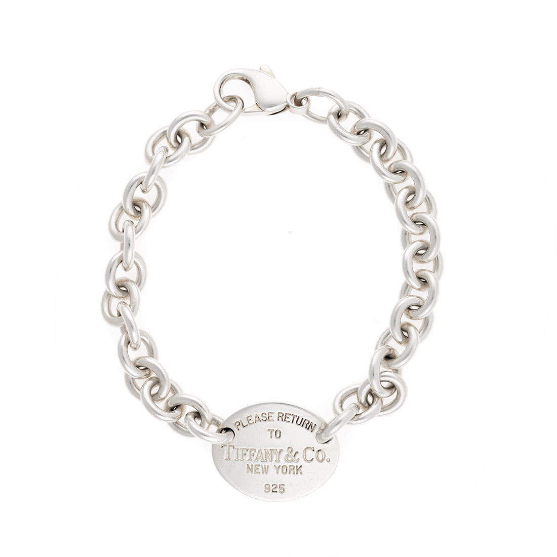 Oval Double Wrap Bracelet Silver — Lola & Company