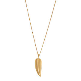 Tiffany & Co. Angela Cummings 18K Yellow Gold Leaf Rare Necklace
