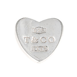 Tiffany & Co. Sterling Silver 1837 Heart Slider Charm Pendant