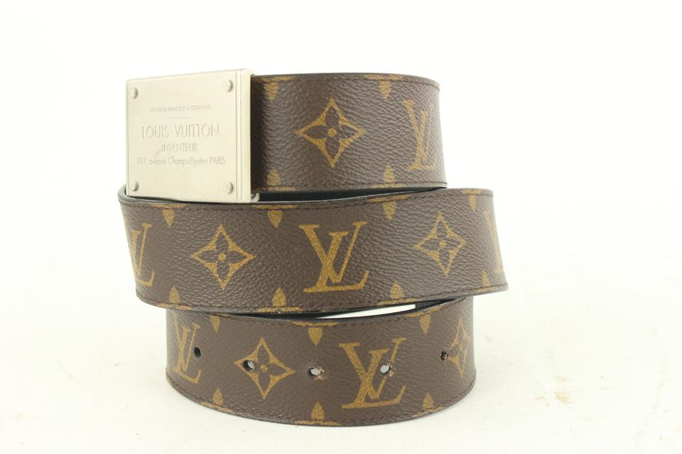 Vintage Louis Vuitton Inventeur Belt Buckle