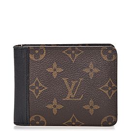 Louis Vuitton Black Macassar Gasper Gaspar Monogram Bifold Men’s 5la521 Wallet