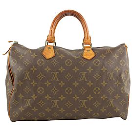 Louis Vuitton Monogram Speedy 35 Boston Bag 3LV1014