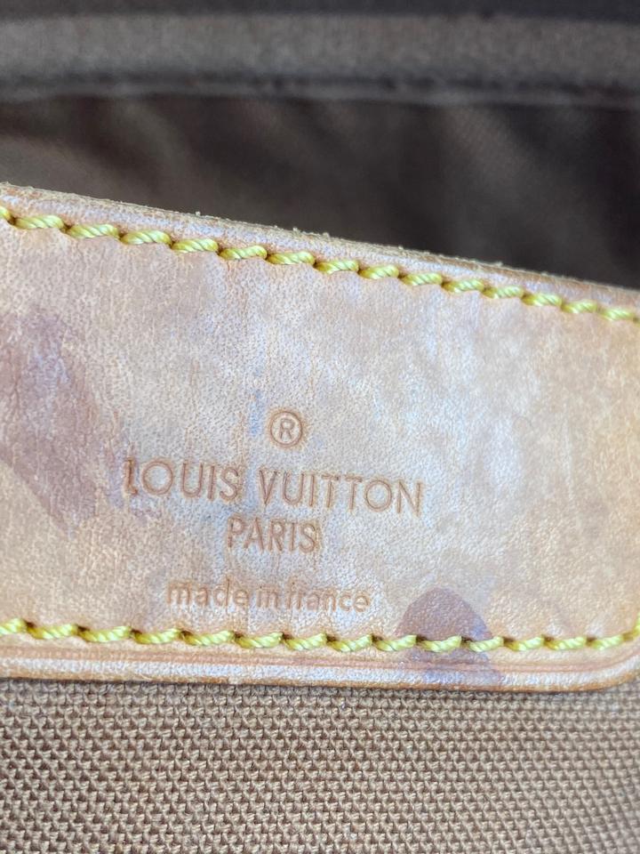Boulogne cloth crossbody bag Louis Vuitton Brown in Cloth - 36021382