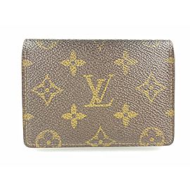 Louis Vuitton Monogram Card Holder Wallet case 15lv519