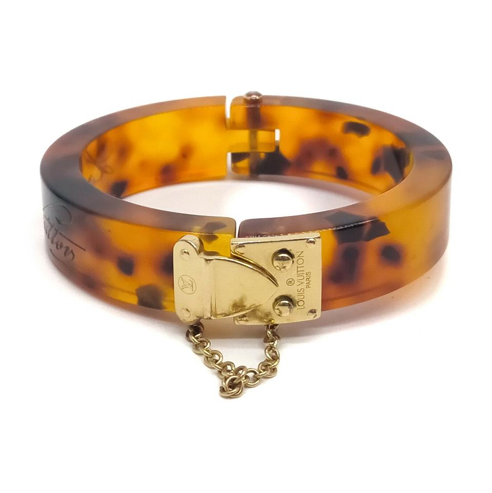 Louis Vuitton, Jewelry, Louis Vuitton Yellow Resin Bangle Bracelet