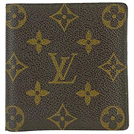 Louis Vuitton Monogram Multiple Slender Marco Florin Men's Bifold Wallet 331lvlm2
