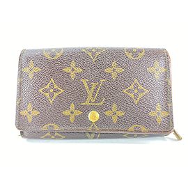 Louis Vuitton Monogram Snap Compact Zippy Wallet 347lvs520