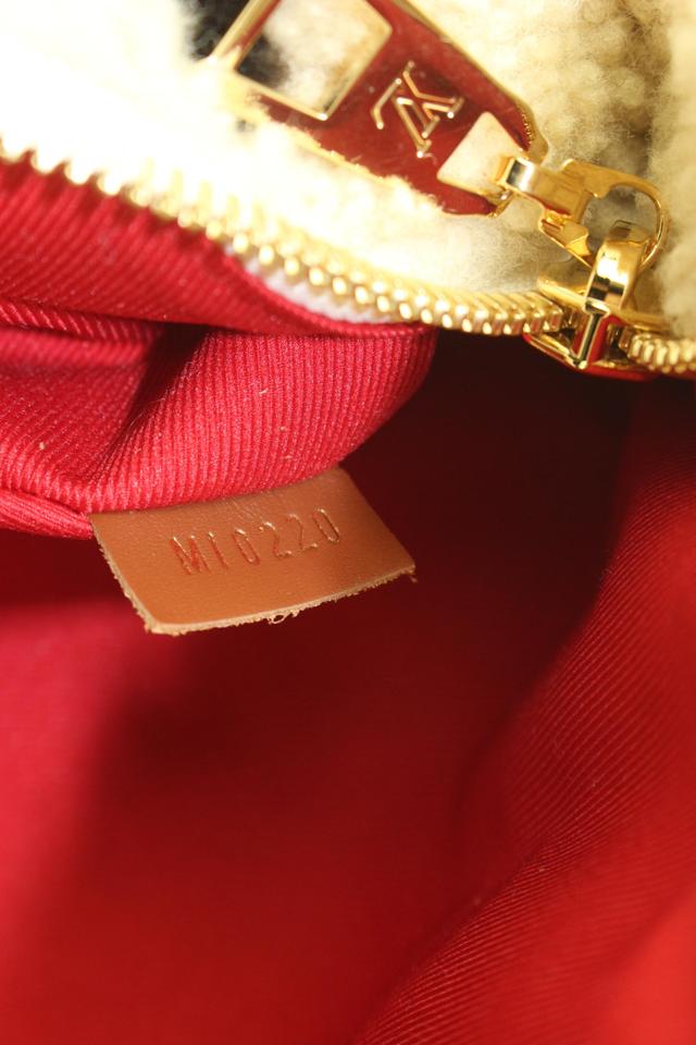 Louis Vuitton Bum Bag Monogram Giant Teddy Fleece Neutral 8741786