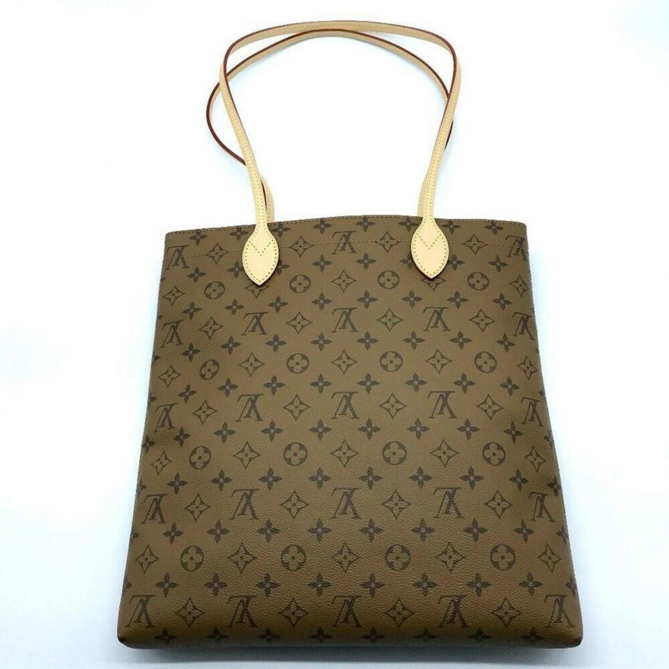 Louis Vuitton Handbag & Pouch Monogram Canvas Carry It Receipt, Box.
