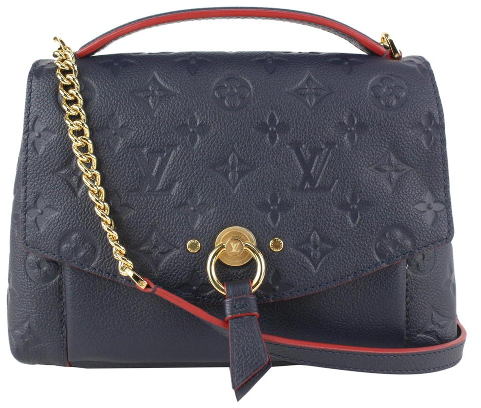 Louis Vuitton - Petite Malle Bag - Bleu Blanc Rouge - Leather - Women - Luxury