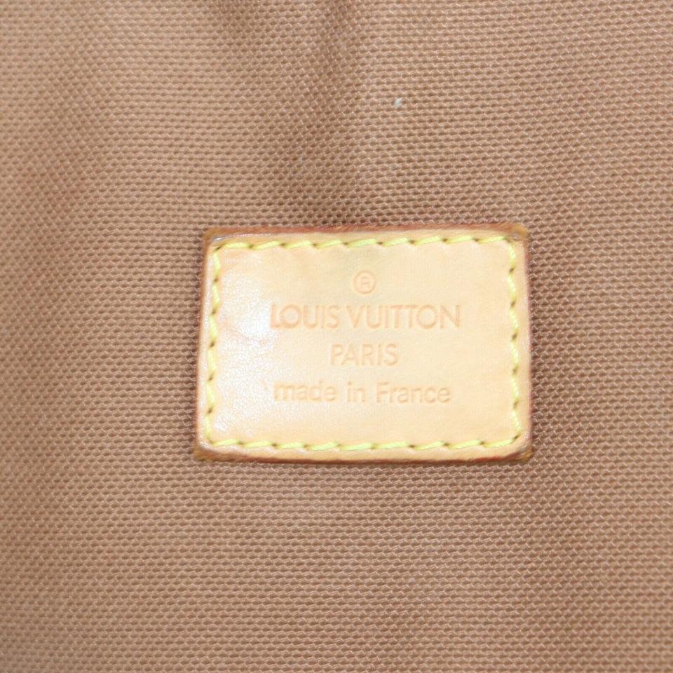 Cloth crossbody bag Louis Vuitton Brown in Cloth - 28047126