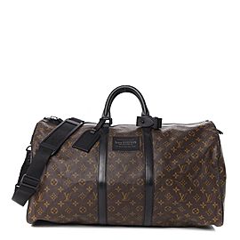 Louis Vuitton Waterproof Keepall Bandouliere 55 Duffle Bag