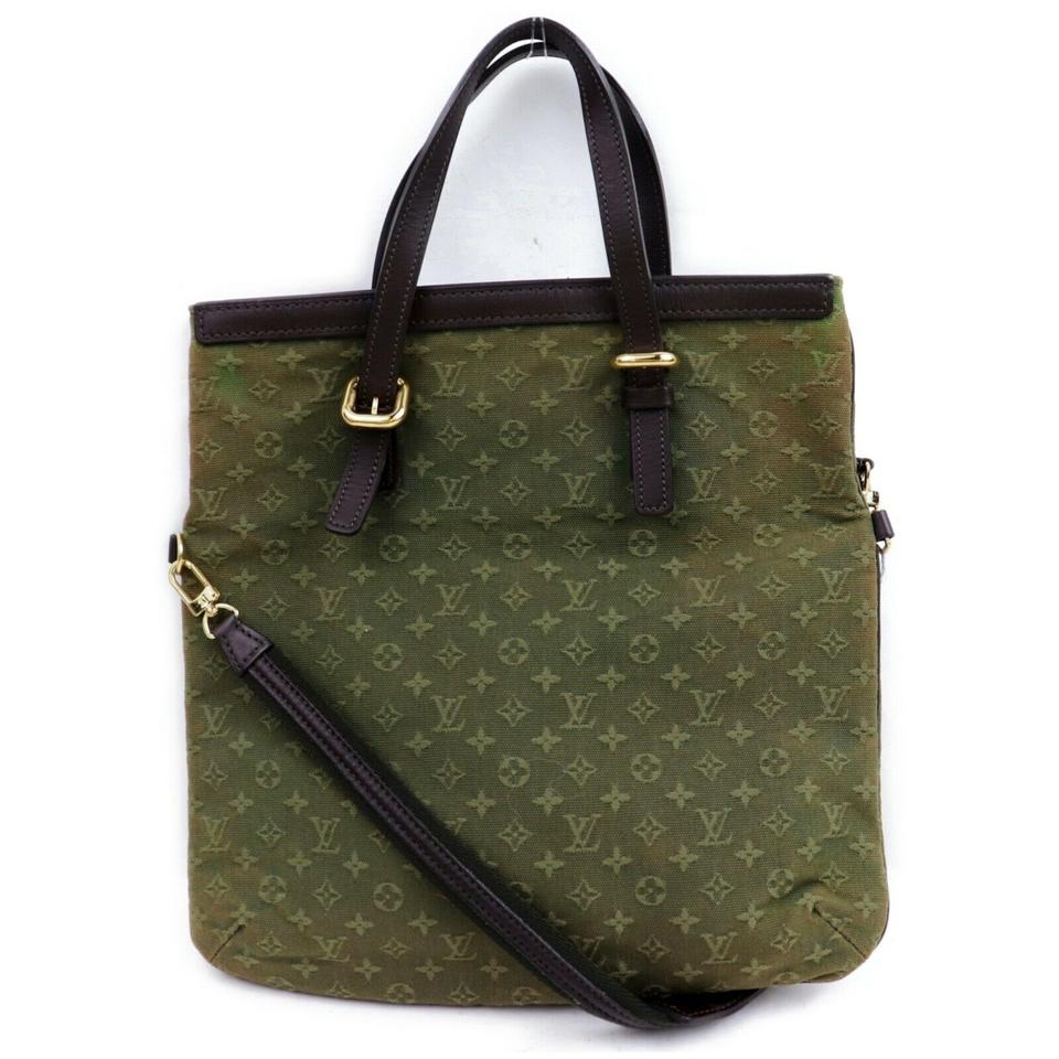 Louis Vuitton Brown Monogram Mini Lin Canvas and Leather Buckle
