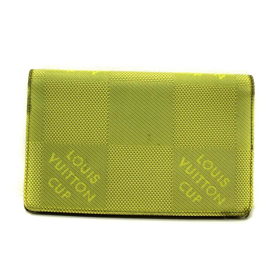 Louis Vuitton Green Damier Geant Neon Lv Cup Organizer 236455 Wallet, Louis  Vuitton