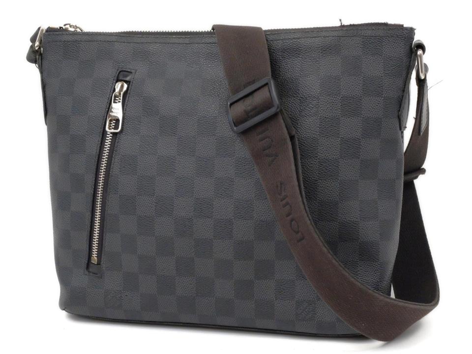 Louis Vuitton Milo Mick Pm 235765 Black Damier Graphite Canvas Messenger Bag, Louis Vuitton