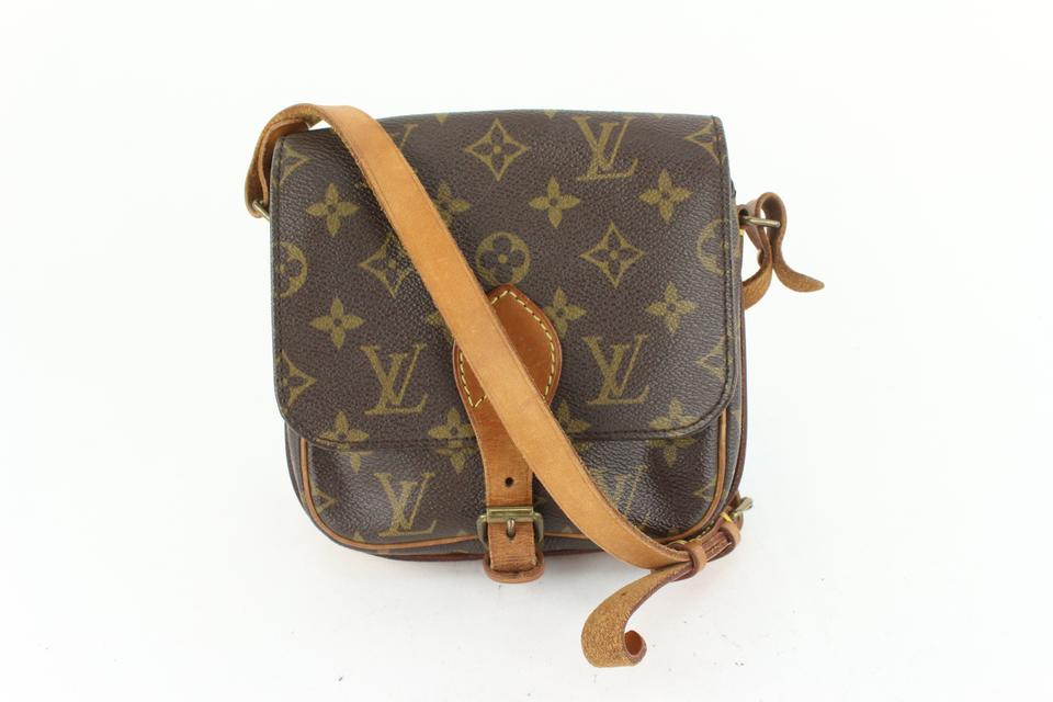 Louis Vuitton Monogram Mini Cartouchiere Crossbody Bag 604lvs615