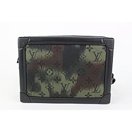Louis Vuitton Virgil Abloh Camouflage Soft Trunk Crossbody Camo Bag 97lv38