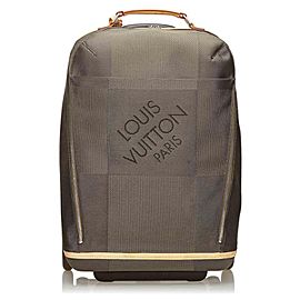 Louis Vuitton Terre Damier Geant Conquerant 55 Pegase Rolling Luggage CarryOn 2L1117
