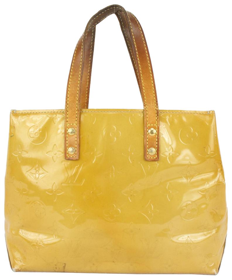 Reade patent leather tote Louis Vuitton Gold in Patent leather