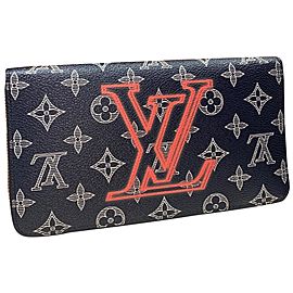 Louis Vuitton Upsidedown Monogram Ink Zippy Organizer Extra Large Wallet 999RL888