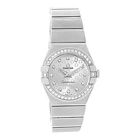 Omega Constellation 123.15.27.60.52.001 Stainless Steel wDiamond 27mm Womens Watch