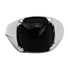 Baccarat Jewelry 925 Sterling Silver Medicis Onyx Ring