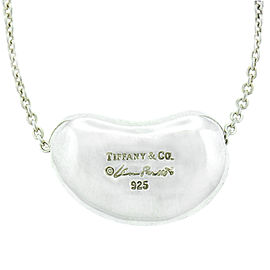 Tiffany & Co. Elsa Peretti Sterling Silver Large Bean Necklace