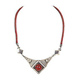 Hermes Rare Silver Tuareg Necklace