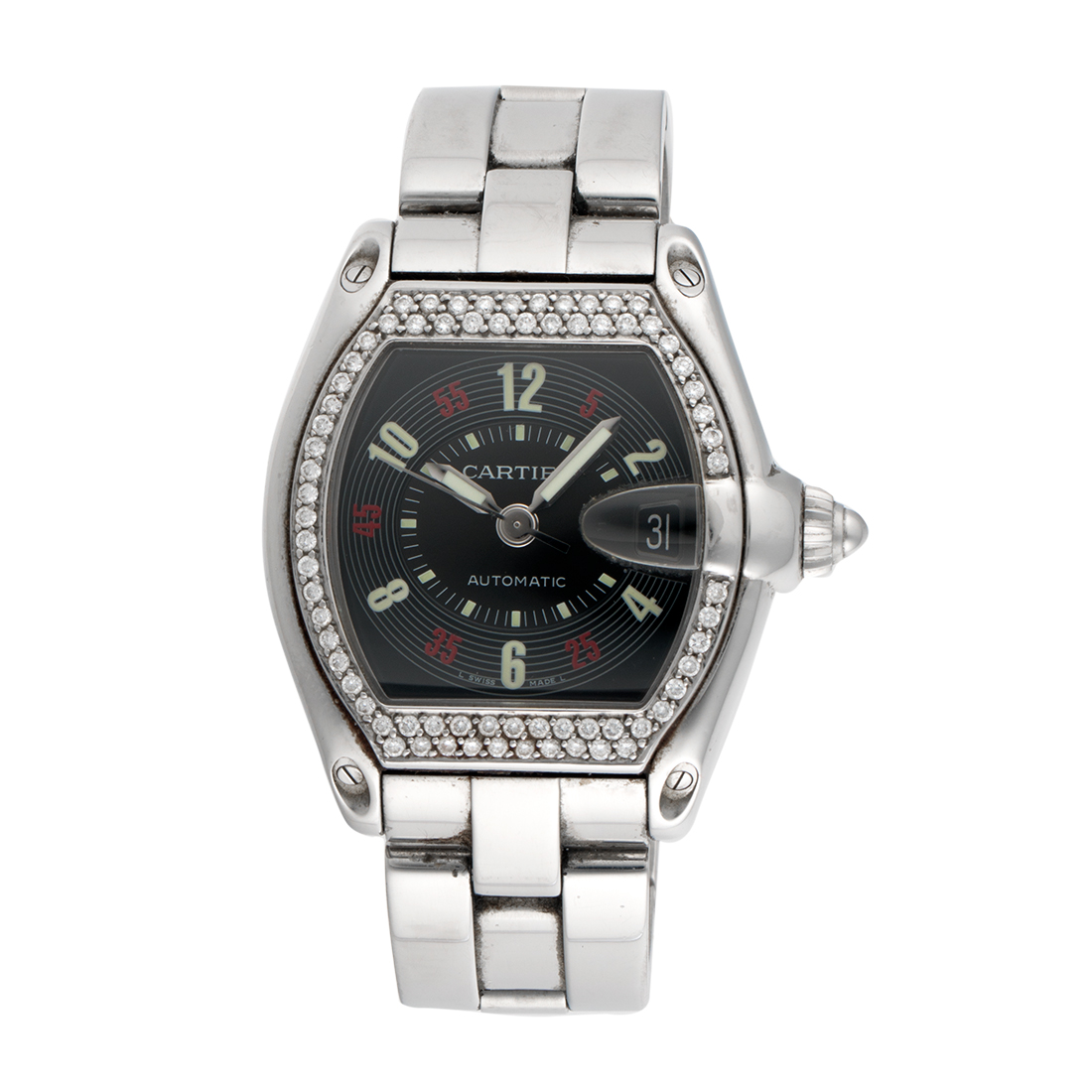 Cartier Roadster 2510 Stainless Steel 