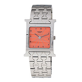 Hermes H Hour HH1.510 Stainless Steel 35mm x 26mm Watch