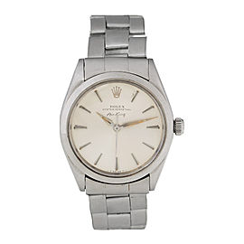 Rolex Air King 5500 Stainless Steel Vintage 34mm Watch